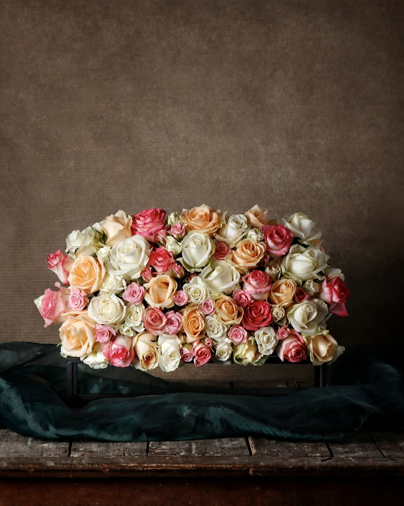 Flower box Rosé